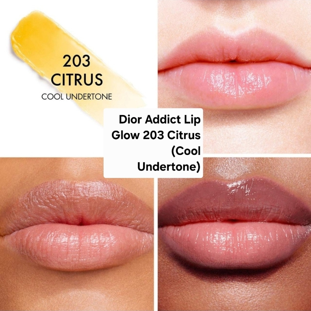 Dior Addict Lip Glow BALM 203 Citrus (Cool Undertone). BNIB - Picture 2 of 6